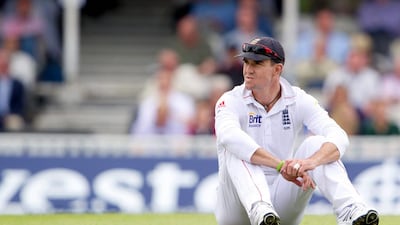 Kevin Pietersen during the third day of the first cricket test match against South Africa at the Oval cricket ground, London, in 2012. Tom Hevezi / AP Photo