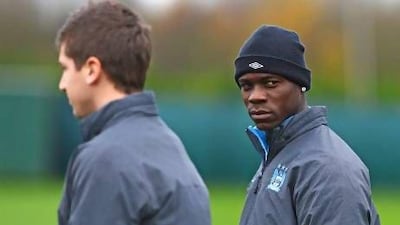 Mario Balotelli has a troubled past with Manchester City.