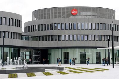 The new headquarters of German camera manufacturer Leica in Wetzlar, Germany. EPA