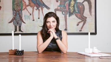 Lebanese designer Nada Debs is mentoring the designers taking part in this year's UAE Designer Exhibition at Downtown Design. Photo: Tarek Moukaddem