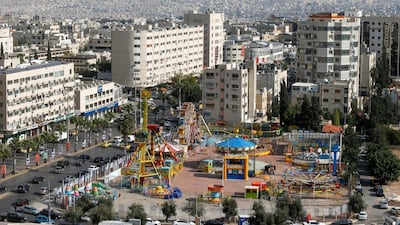 An empty amusement park in the Jordanian capital Amman after government announced closure of many sectors amid fears over rising coronavirus cases on November 2, 2020. Reuters
