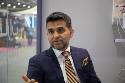 Dr Shamsheer Vayalil, founder and chairman of Burjeel Holdings. Wajod Al Khamis / The National