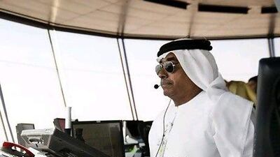 "From the time I run the shift, Abu Dhabi airspace is mine," says Abdulla Rashed Al Rashdi. Andrew Henderson / The National