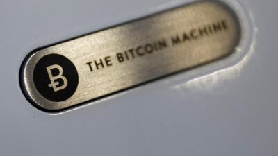 A bitcoin ATM in Singapore December 21, 2017. Edgar Su/Reuters