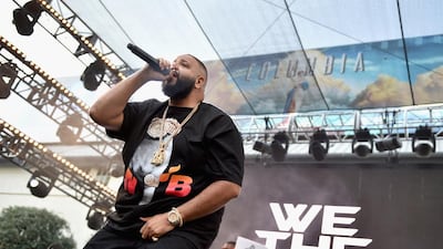DJ Khaled performs at EpicFest 2016, hosted by L A Reid and Epic Records, at Sony Studios in June in Los Angeles, California. Mike Windle / Getty Images for Epic Records