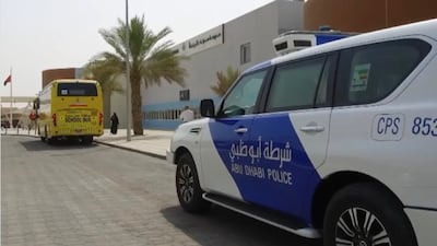 Abu Dhabi Police will add additional police patrols to help manage traffic flow on Monday. Photo: Abu Dhabi Police