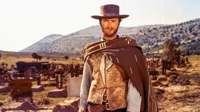 Clint Eastwood in The Good, The Bad and the Ugly. Courtesy United Artists