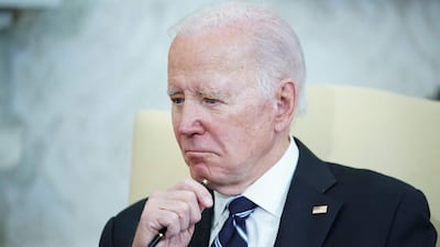 Joe Biden has denied wrongdoing, saying 'a handful of documents were filed in the wrong place'. AFP