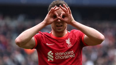 =6) Diogo Jota (Liverpool) 15 goals 35 games. Reuters