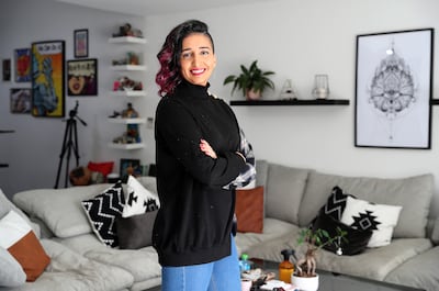 Hiba Balfaqih plans to invest in property in the US and continue to invest in small businesses this year. Pawan Singh / The National