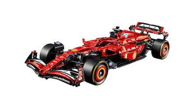 More complex sets such as Lego's Technic Ferrari SF-24 F1 Car allow older fans to enjoy and understand the motorsport. Photo: Lego