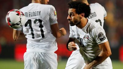 Egypt's Mohamed Salah in action. Reuters