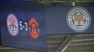 At the end of Manchester United's Premier League match against Leicester City on Sunday, the scoreboard read 5-3 to the hosts. Darren Staples / Reuters / September 21, 2014