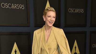 Actress Cate Blanchett. AFP