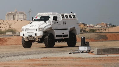 Phase two was completed in 2014, with an investment of Dh100m. With the completion of phase two, Streit Group’s workforce reached 800 employees, completed Dh200 million of investment, covered a one million square feet area of built-up facilities, and had developed an area of 5 million square feet. Sarah Dea / The National