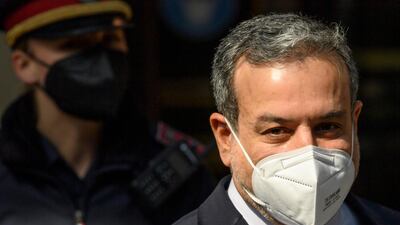 Abbas Araghchi said the Vienna talks were on the right track. EPA
