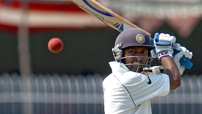 Wasim Jaffer in action for India in the first Test against England in Nagpur in 2006. Despite his talent he would only play 31 Tests for his country, the last being in April 2008. Manan Vatsyayana / AFP Photo