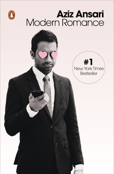 Modern Romance by Aziz Ansari and Eric Klinenberg was a bestseller upon release, but dropped in popularity after Ansari's public scandal. Photo: Penguin Random House