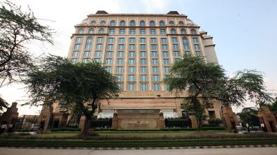 The Leela Palace hotel in New Delhi said the man racked up a bill for more than 3.5 million rupees. Getty