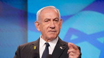 Israeli Prime Minister Benjamin Netanyahu. AP