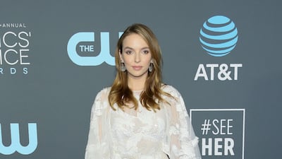 Jodie Comer in Zuhair Murad. Reuters