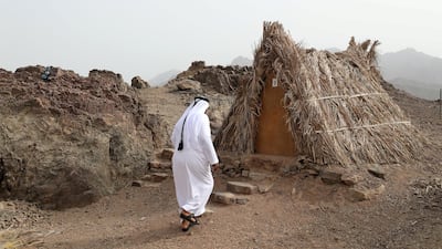 Mr Al Mekbali at the newly-built Hatta tourist camp. Chris Whiteoak / The National