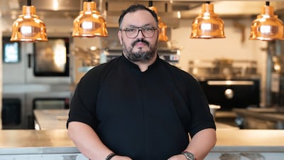 Chef Aadel Ouaoua sources plenty of produce from the UAE itself. Photo: Mayg