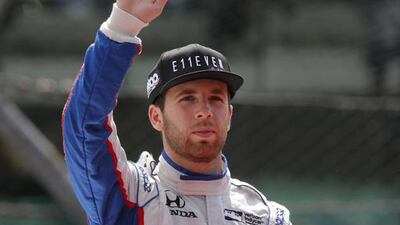 IndyCar driver Ed Jones of Dale Coyne Racing during driver introductions at the 101st running of the Indianapolis 500 on May 28, 2017, at the Indianapolis Motor Speedway in Indianapolis, Indiana. Jeffrey Brown / Getty Images