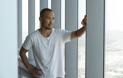 Bernard Lee, CEO of GlassQube coworking space in SkyTower on Reem Island Abu Dhabi. Khushnum Bhandari / The National