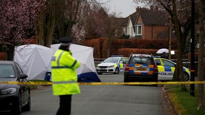 Yousef Makki was fatally stabbed in Hale Barns, Britain on Sunday. Reuters