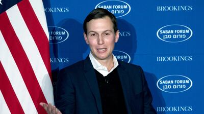 Mr Kushner and Mr Greenblatt are also scheduled to visit Israel, Egypt and Qatar on the trip. AP Photo/Jose Luis Magana