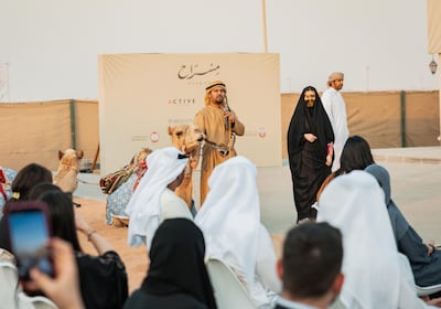Participants will travel across the vast UAE desert by camel. Photo: Misrah team