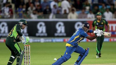 Angelo Mathews wants Sri Lanka to be positive after trailing 2-1 in the ODI series. Satish Kumar / The National