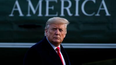 President Trump's dismissal of Lt Col Vindman was called 'an act of revenge'. EPA