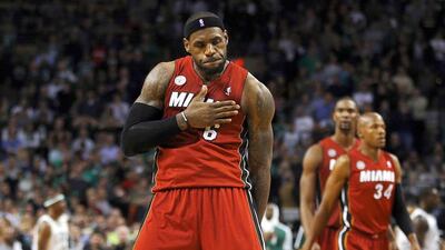 LeBron James has not been shy about announcing his ambition to one day be considered the best basketball player ever. Brian Snyder / Reuters