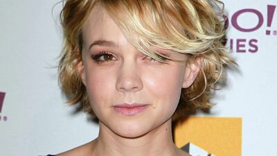 Carey Mulligan: Whether choppy and mussed up or sleekly flat ironed, the British actress also plays with the length of her bob. AFP