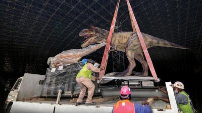 69 extinct dinosaurs will be brought back to life in the Dubai attraction’s Lost Valley - Dinosaur Adventure zone. Courtesy IMG