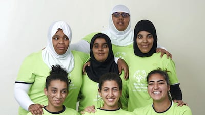 The UAE women’s football team have already won medals for the country. Courtesy Special Olympics UAE