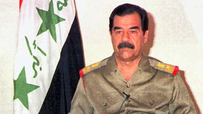 Iraq's Saddam Hussein struggled for years under sanctions that Bashar Al Assad will now have to face in Syria. AFP