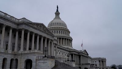 The US Capitol in Washington. The Senate passed a spending bill on March 14. Bloomberg