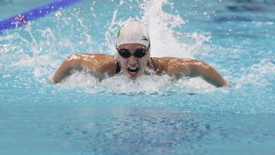 Lianna Swan, 17, trains in Dubai but will compete under the Pakistan flag at the 2014 Commonwealth Games in Glasgow. Jeffrey E Biteng / The National