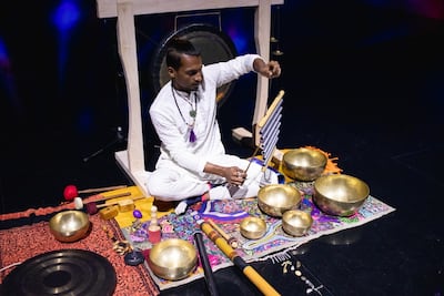 Attend a sound-healing session that uses ancient instruments such as gongs and didgeridoos. Photo: Theatre of Digital Arts