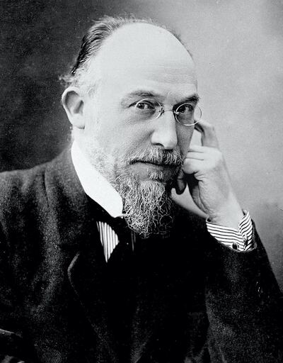 Erik Satie, composer of the avant-garde ‘Gnossiennes’. Alamy
