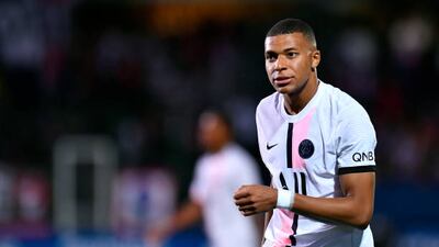 Paris Saint-Germain and France striker Kylian Mbappe. Getty