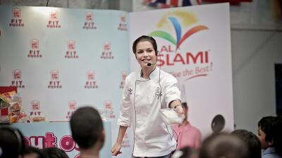 Chef Bella Pearson will conduct cooking demonstrations for kids at the Al Islami Kids Club Mall Invasion on Friday. Courtesy Al Islami