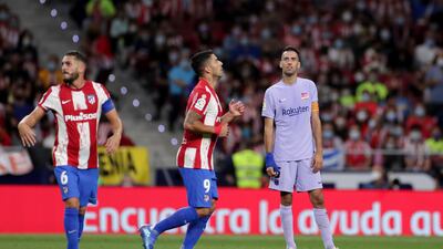 Sergio Busquets - 6, Put in a valiant display and passed the ball nicely at times but was unable to make the difference. Getty Images