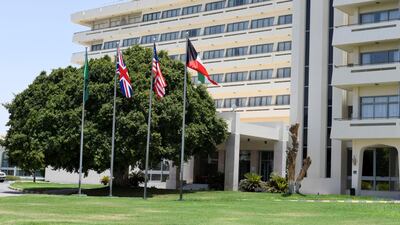 Radisson Blu Al Ain, formerly Hilton Al Ain, in June, 2021. Khushnum Bhandari / The National