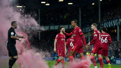 9. Everton 1-4 Liverpool (December 1, 2021). PA