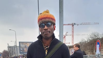 Looking relaxed, but dapper