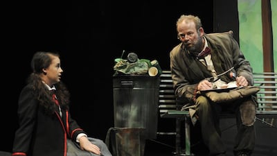 Romy Watson and Huw Higginson in Mr Stink. Courtesy Xposure